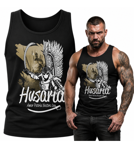 TANK TOP  patriotyczne HUSARIA AMOR PATRIA NOSTRA LEX